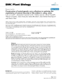 báo cáo khoa học: " Construction of nested genetic core collections to optimize the exploitation of natural diversity in Vitis vinifera L. subsp. sativa"