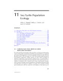 The BIOLOGY of SEA TURTLES (Volume II) - CHAPTER 11