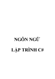 NGÔN NGỮ LẬP TRÌNH C#_1