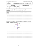 Báo cáo thí nghiệm điện tử tương tự-Bài 5 :Mạch khuếch đại công suất