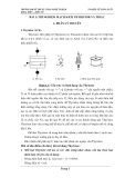 Thí nghiệm mạch kích Thyristor và Triac