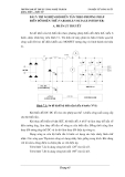 Thí nghiệm bộ biến tần theo phương pháp biến đổi điện thế