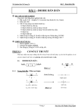 Bài 1 : Diode Bán Dẫn