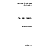 Giáo trình: Cấu kiện điện tử