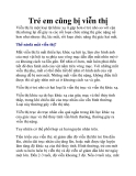Trẻ em cũng bị viễn thị