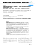 báo cáo hóa học:"  Preclinical evaluation of dasatinib, a potent Src kinase inhibitor, in melanoma cell lines"