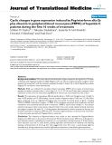 báo cáo hóa học:" Cyclic changes in gene expression induced by Peg-interferon alfa-2b plus ribavirin in peripheral blood "