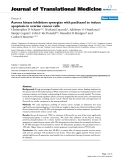 báo cáo hóa học:"  Aurora kinase inhibitors synergize with paclitaxel to induce apoptosis in ovarian cancer cells"