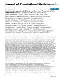 báo cáo hóa học:" A systematic approach to biomarker discovery; Preamble to "the iSBTc-FDA taskforce on immunotherapy biomarkers""