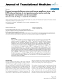 báo cáo hóa học:" Human immunodeficiency virus and human papilloma virus - why HPV-induced lesions do not spontaneously resolve and why therapeutic vaccination can be successful"