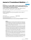 báo cáo hóa học:"  Identification of a public CDR3 motif and a biased utilization of T-cell receptor V beta and J beta chains in HLA-A2/Melan-A-specific T-cell clonotypes of melanoma patients"