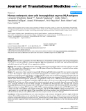 báo cáo hóa học:"  Human embryonic stem cells hemangioblast express HLA-antigens"