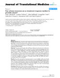 báo cáo hóa học:"  Can urinary exosomes act as treatment response markers in prostate cancer?"