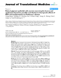 báo cáo hóa học:" Retinal pigment epithelial cells secrete neurotrophic factors and synthesize dopamine: possible contribution to therapeutic effects of RPE cell transplantation in Parkinson's disease"