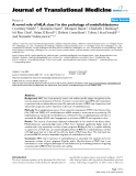 báo cáo hóa học:" A novel role of HLA class I in the pathology of medulloblastoma"