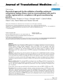 báo cáo hóa học:" A practical approach for the validation of sterility, endotoxin and potency testing of bone marrow mononucleated cells used in cardiac regeneration in compliance with good manufacturing practice"