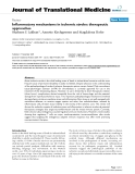 báo cáo hóa học:"  Inflammatory mechanisms in ischemic stroke: therapeutic approaches"