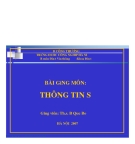 Bài giảng môn: Thông tin số