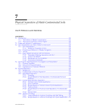 ENVIRONMENTAL RESTORATION of METALSCONTAMINATED SOILS - CHAPTER 7