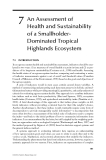 Integrated Assessment of Health and Sustainability of Agroecosystems - Chapter 7