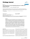 Báo cáo sinh học: "  The involvement of survival signaling pathways in rubella-virus induced apoptosis"