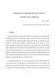 Báo cáo nghiên cứu khoa học " ẢNH HƯỞNG CỦA BIẾN ĐỔI KHÍ HẬU TOÀN CẦU LÊN TỈNH THỪA THIÊN HUẾ  "