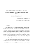 Báo cáo nghiên cứu khoa học " PHÂN TÍCH CÁC NHÂN TỐ TỰ NHIÊN VÀ NHÂN TẠO ẢNH HƯỞNG ĐẾN ĐỘNG THÁI NƯỚC NGẦM KHU VỰC ĐỒNG BẰNG VEN BIỂN TỈNH QUẢNG NAM "