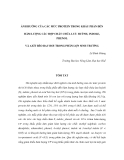 Báo cáo nghiên cứu khoa học " ẢNH HƯỞNG CỦA CÁC MỨC PROTEIN TRONG KHẨU PHẦN ĐẾN HÀM LƯỢNG CÁC HỢP CHẤT CHỨA LƯU HUỲNH, INDOLE, PHENOL VÀ AXÍT BÉO BAY HƠI TRONG PHÂN LỢN SINH TRƯỞNG "