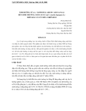 Báo cáo nghiên cứu khoa học "  ẢNH HƯỞNG CỦA α - NAPTHTYL AXETIC AXIT (α-NAA) ĐẾN SINH TRƯỞNG, NĂNG SUẤT LẠC (Arachis hypogaea L.) TRÊN ĐẤT CÁT Ở THỪA THIÊN HUẾ "