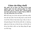 Giảm cân bằng chuối