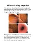 Viêm đại tràng mạn tính