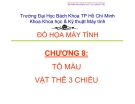 Đồ hoạ máy tính - Chương 8