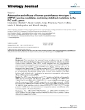 Báo cáo hóa học: " Attenuation and efficacy of human parainfluenza virus type 1 (HPIV1) vaccine candidates containing stabilized mutations in the P/C and L genes"