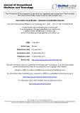 báo cáo hóa học: "  Car indoor air pollution - analysis of potential sources Journal of Occupational Medicine and Toxicology 2011, 6:33 doi:10.1186/1745-6673-6-33"