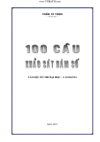 100 câu khảo sát hàm số_Tài liệu ôn thi đại học - cao đẳng