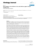 báo cáo hóa học:"  Macrophages and cytokines in the early defence against herpes simplex virus"