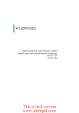 WILLERFUNDS  Rapport annuel et états financiers audités Annual report and audited financial statements au 31/12/10 at 31/12/10