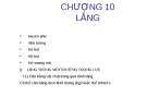  Bài giảng các quá trình cơ học - Chương 10: Lắng