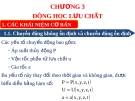  Bài giảng các quá trình cơ học - Chương 3: Động học lưu chất