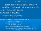  Bài giảng các quá trình cơ học - Chương 5: Khái niệm thuyết đông dạng và phương pháp phân tích thư nguyên