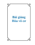 Bài giảng hóa vô cơ (diễn đàn GD VN)