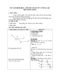 ÔN TẬP HÌNH HỌC: TIÊN ĐỀ ƠCLÍT-TỪ VUÔNG GÓC ĐẾN SONG SONG