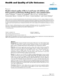 Health & Quality of Life Outcomes BioMed Central  Research  Open Access  Health related quality of