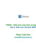 Kiến trúc máy tính và hợp ngữ-Bài 6