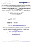 Báo cáo toán học: "  Universal and efficient compressed sensing by spread spectrum and application to realistic Fourier imaging techniques"