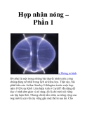 Hợp nhân nóng – Phần 1