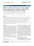 Timoshenko et al. Nanoscale Research Letters 2011, 6:349