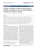 Báo cáo hóa học: "  Inorganic nanotubes reinforced polyvinylidene fluoride composites as low-cost electromagnetic interference shielding materials"