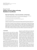 Báo cáo hóa học: " Research Article Full Rate Network Coding via Nesting Modulation Constellations"