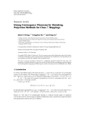 Báo cáo hóa học: "  Research Article Strong Convergence Theorems by Shrinking Projection Methods for Class T Mappings"